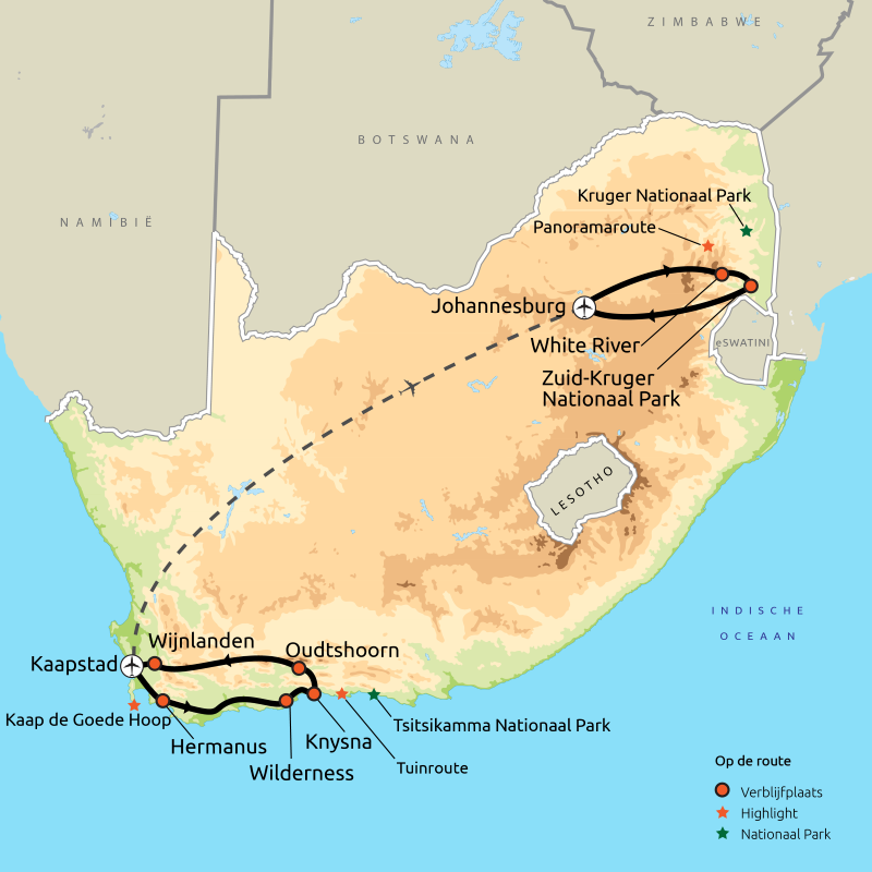 Tuinroute & Kruger (vanaf 2027)