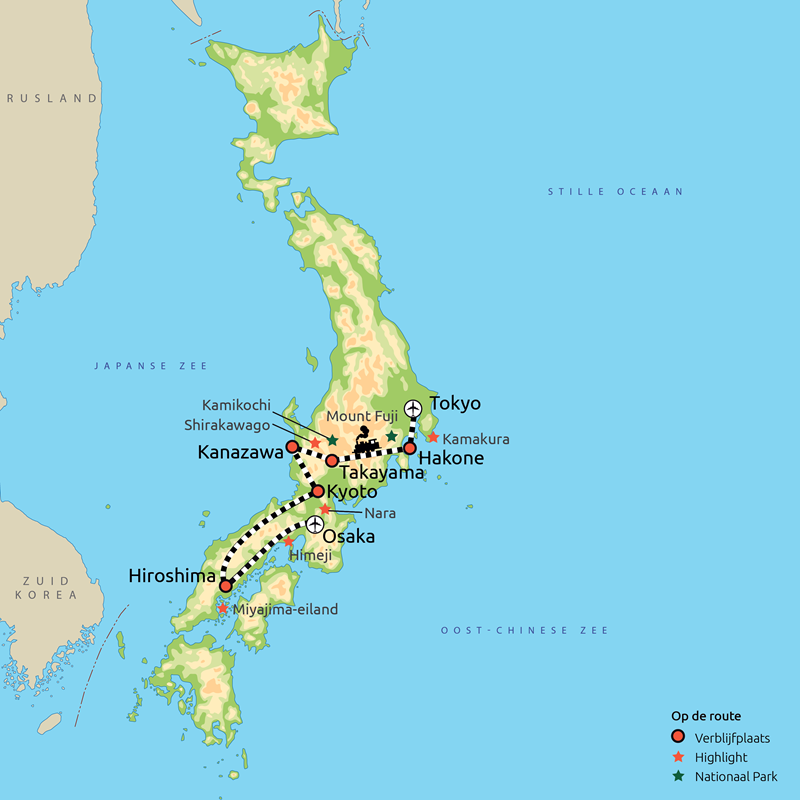 Hoogtepunten van Japan
