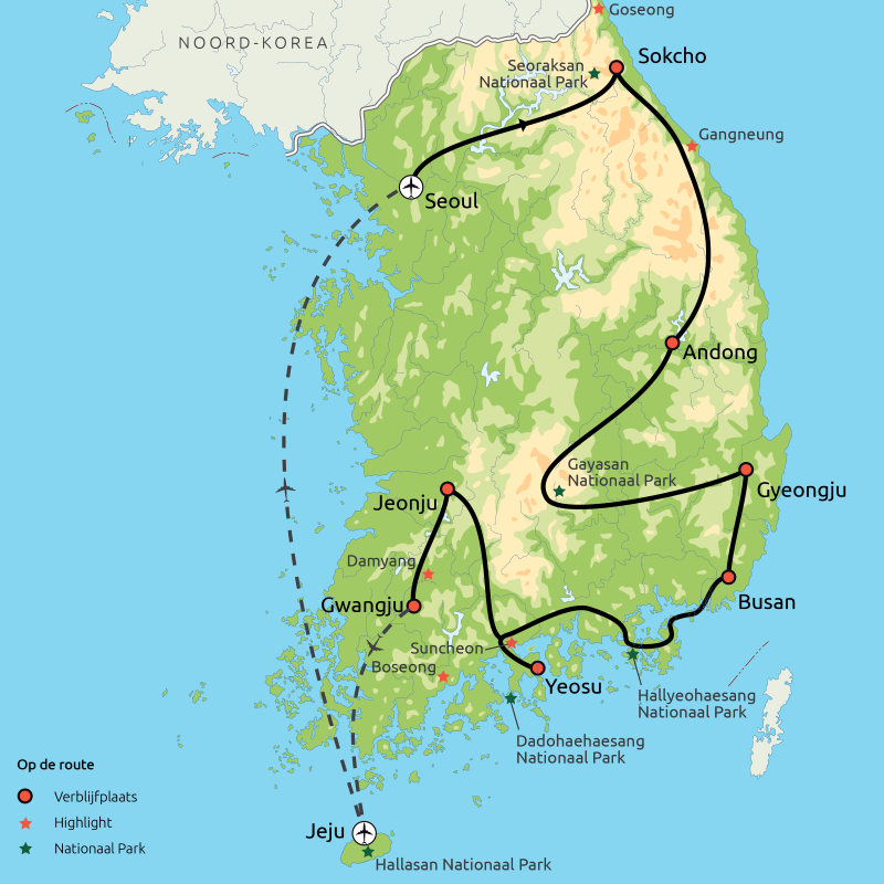 Het Beste van Zuid-Korea & Jeju-eiland
