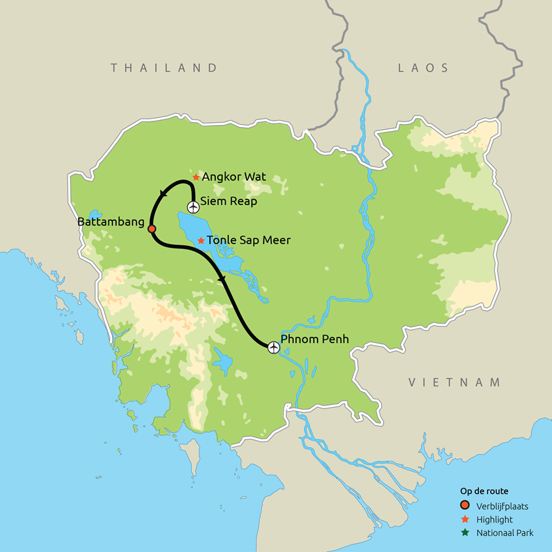 Ontdek Cambodja