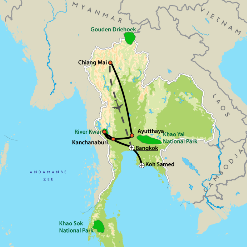 Avontuurlijk Thailand
