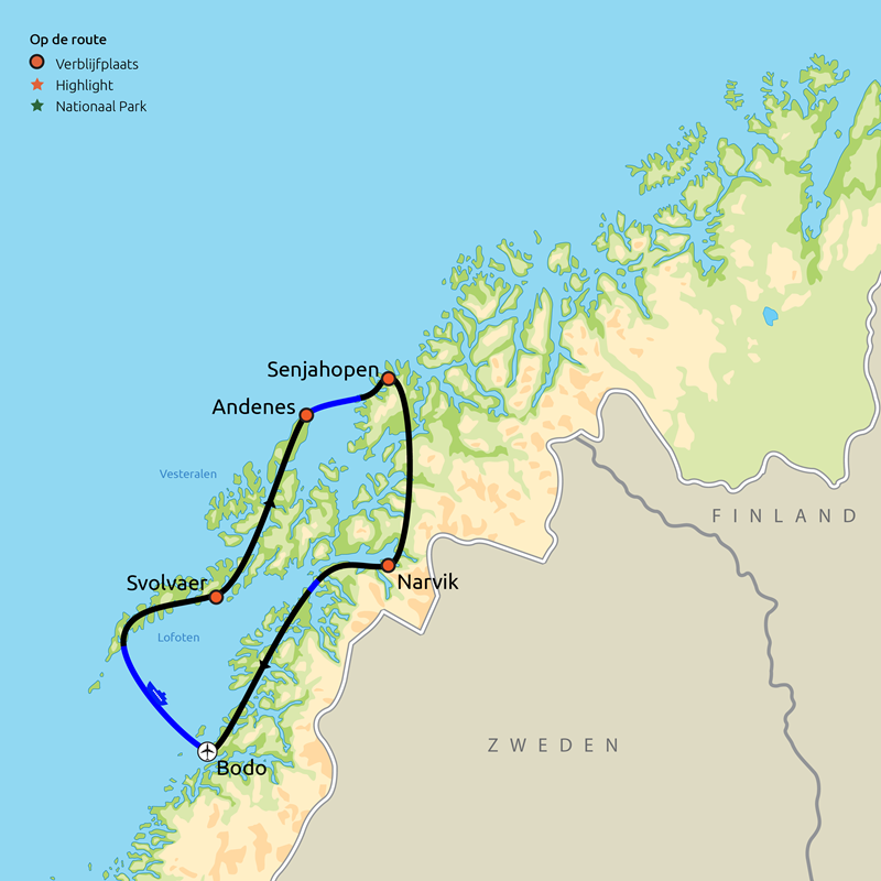 Lofoten, Vesterålen & Senja