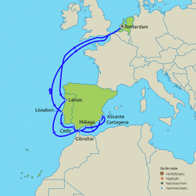 Cruise Spanje en Portugal