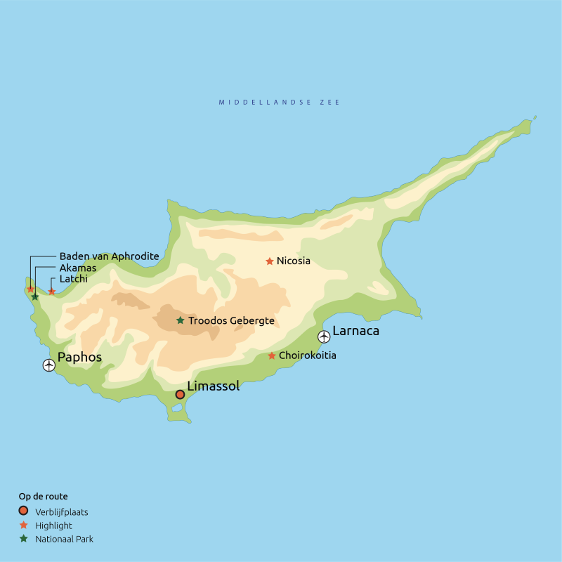 Hoogtepunten van Cyprus