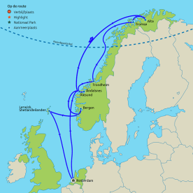Cruise over de Poolcirkel; Noorwegen en het Noorderlicht
