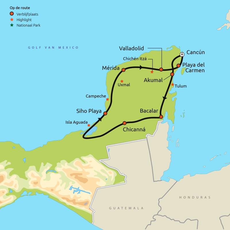 Hoogtepunten van Yucatán