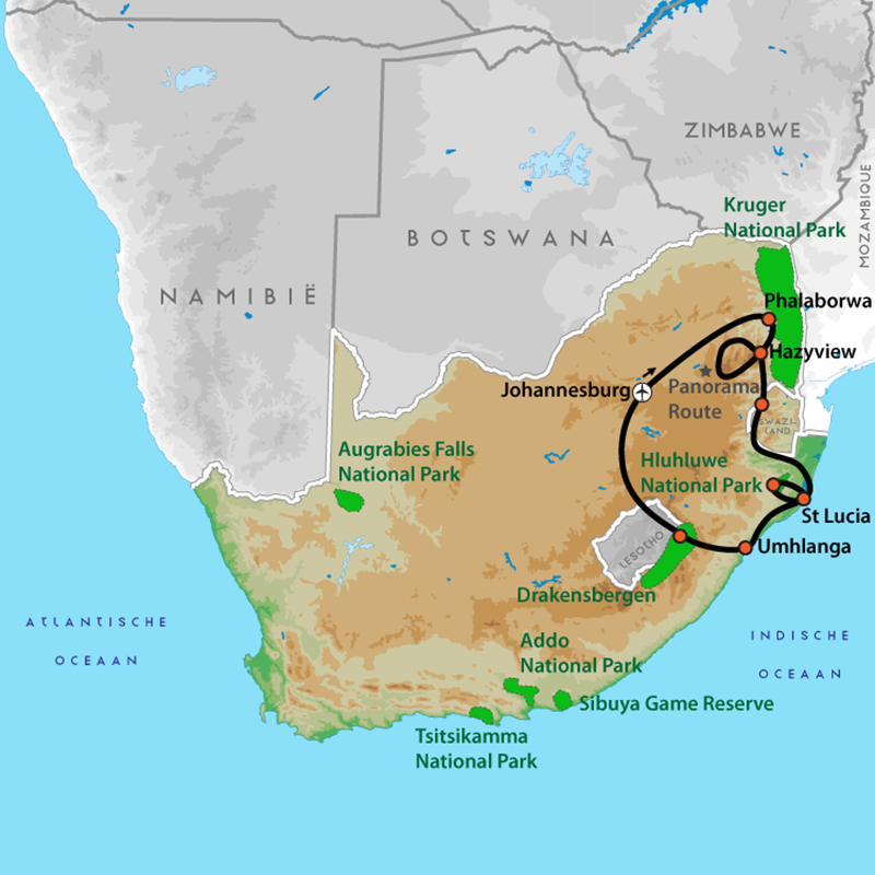 Ontdek wild in Zuid-Afrika