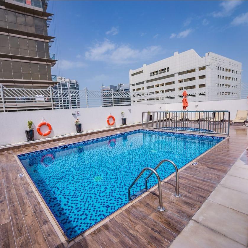 Mena Plaza Hotel, zwembad