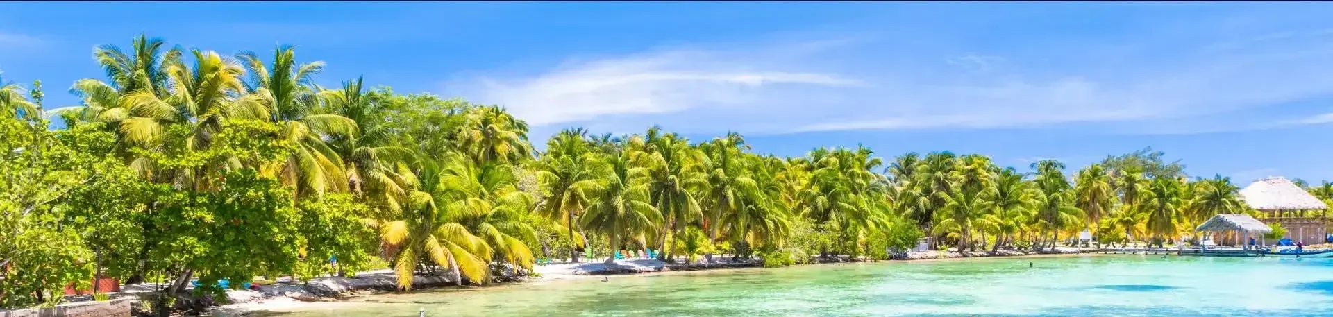 Rondreizen Belize, uitzicht op Caye Caulker