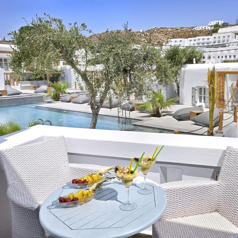 Petinos Hotel, balkon