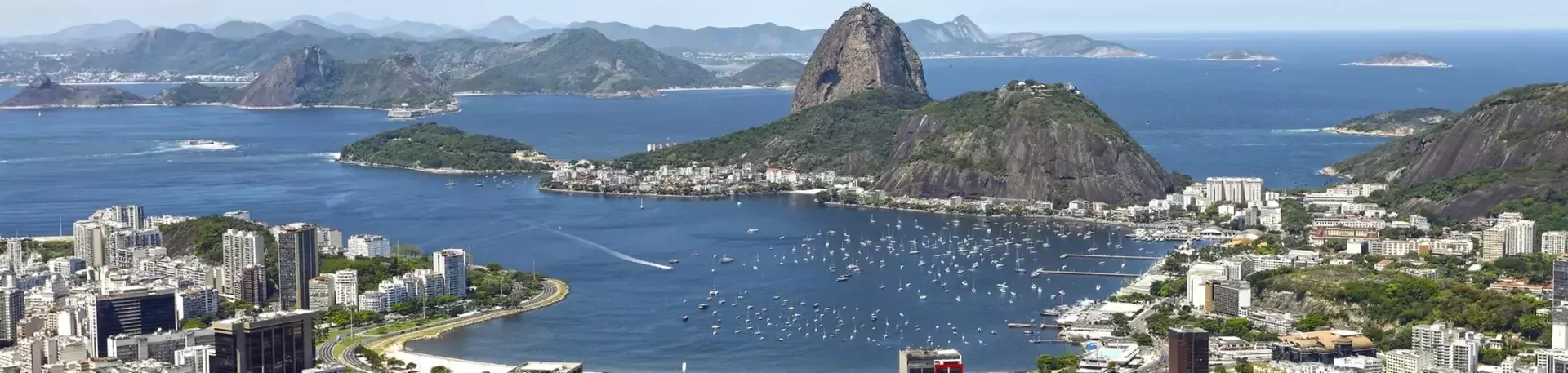 Rondreizen Brazili&euml;, uitzicht Rio de Janeiro