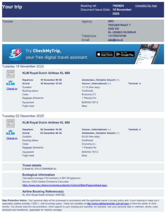 e-ticket